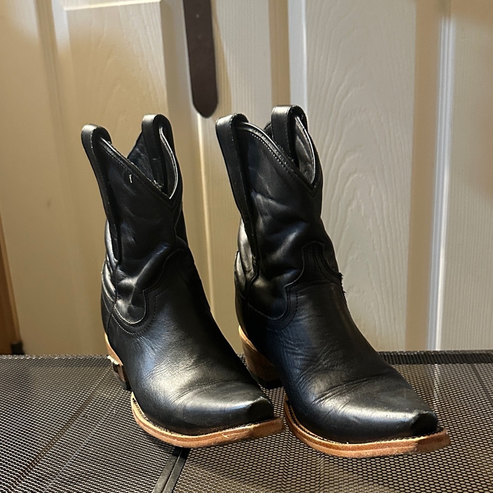 LANE WOMEN'S EMMA JANE WESTERN BOOTIES - SNIP TOE - SIZE 6